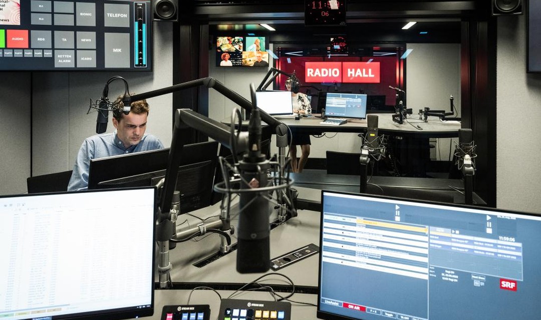 Bild von Werkstattbesuch bei SRF: «Radio Hall»