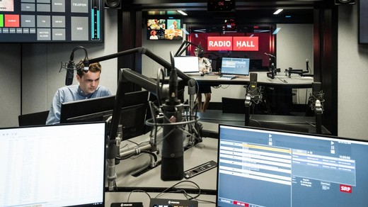 Bild von Werkstattbesuch bei SRF: «Radio Hall»