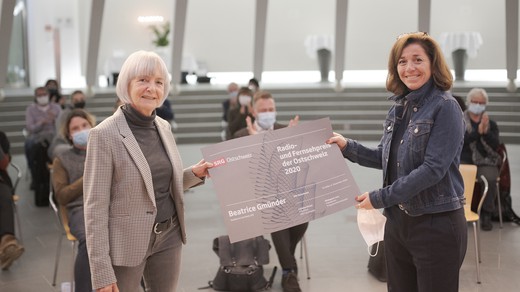 Bild von Beatrice Gmünder erhält Radio und Fernsehpreis 2020