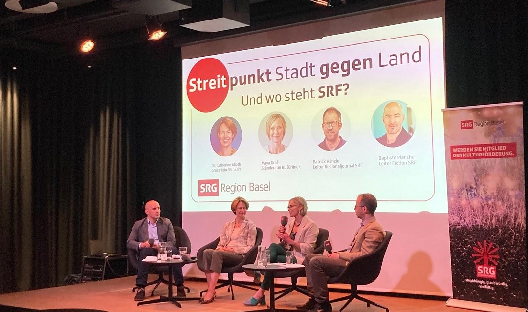 Bild von «Streitpunkt SRG»: Service public über den Stadt-Land-Graben hinweg