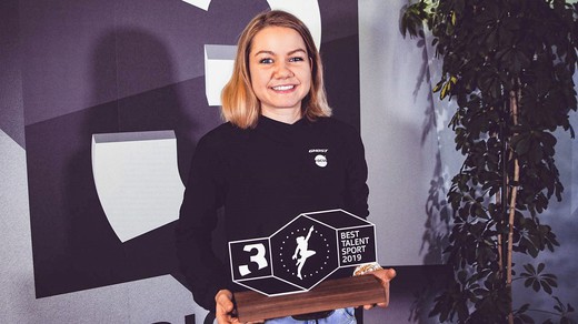 Bild von Sina Frei ist das «SRF 3 Best Talent Sport»