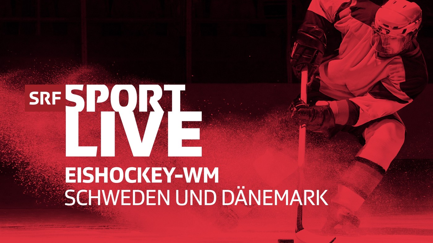 Keyvisual der Eishockey-EM bei SRF