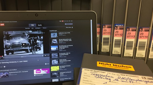 Bild von Öffnung der SRG-Archive für Schweizer Medienhäuser