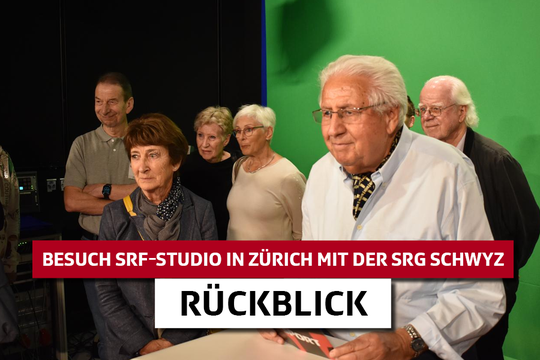 Bild von Fazit der SRG Schwyz zu SRF in Zürich: «Beeindruckend»