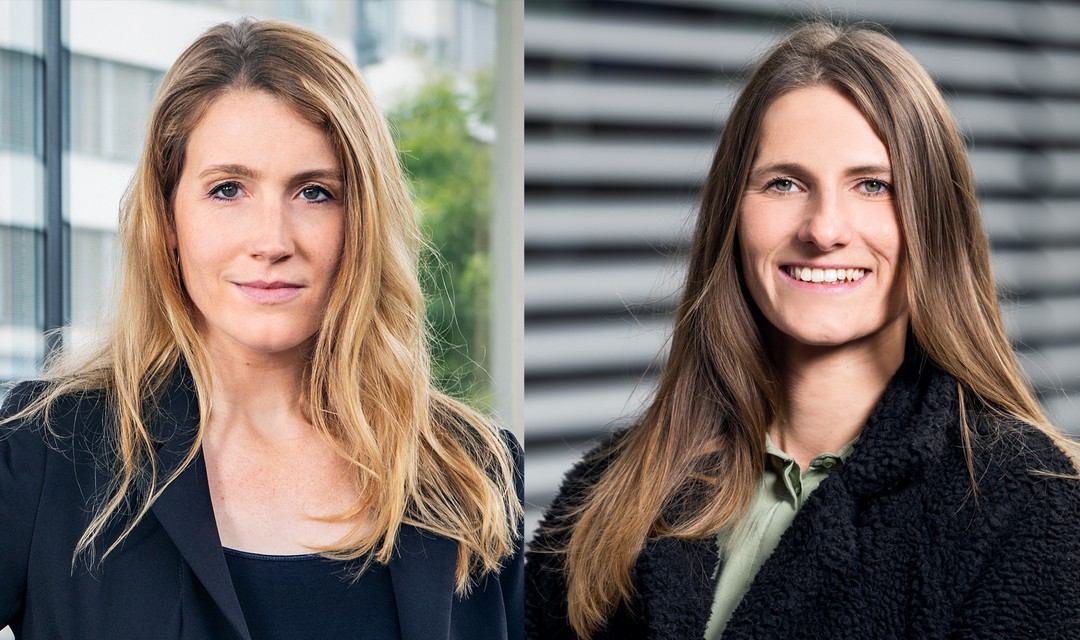 Investigativdesk Nina Blaser (l.) und Fiona Endres (r.) übernehmen Ko-Leitung.