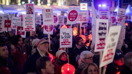 Bild von Dualität und «No Billag» – die SRG von 1984 bis 2021