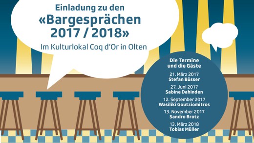 Bild von Bargespräch mit Sandro Brotz