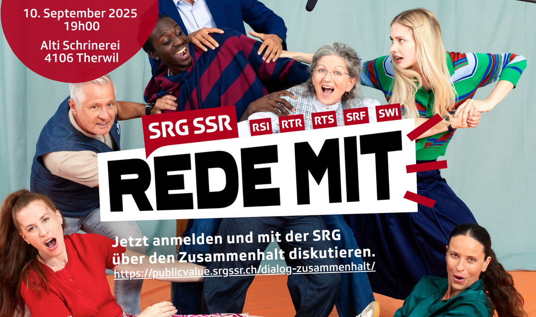 Bild von «Im Gespräch»: Die SRG lädt nach Therwil zum Austausch