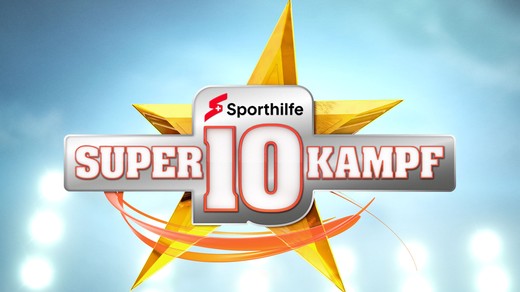 Bild von Sportstars in Weihnachtsstimmung beim «Sporthilfe Super10Kampf»