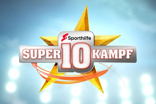 Bild von Sportstars in Weihnachtsstimmung beim «Sporthilfe Super10Kampf»