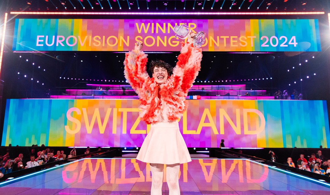 Bild von Nemo am ESC 2024