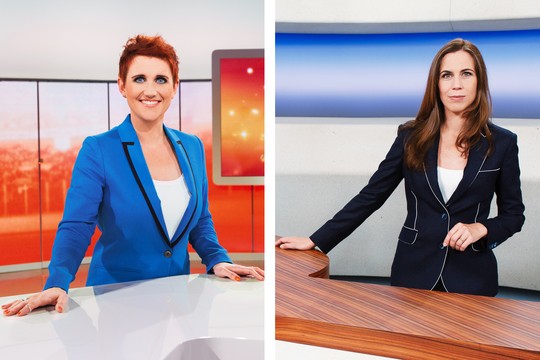 Bild von Susanne Wille und Steffi Buchli Journalistinnen des Jahres