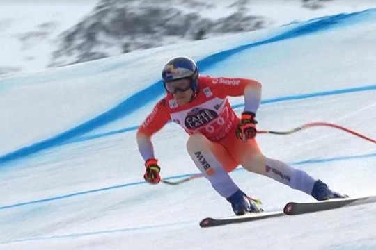 Bild von Bis zu 1,11 Millionen Menschen sahen die Abfahrt am Lauberhorn