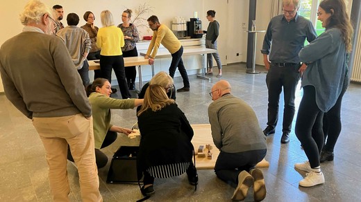 Bild von Schritt für Schritt den Wechsel vollziehen