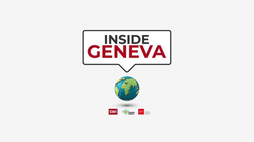 Bild von Livestream des Swissinfo-Podcast: «Inside Geneva»