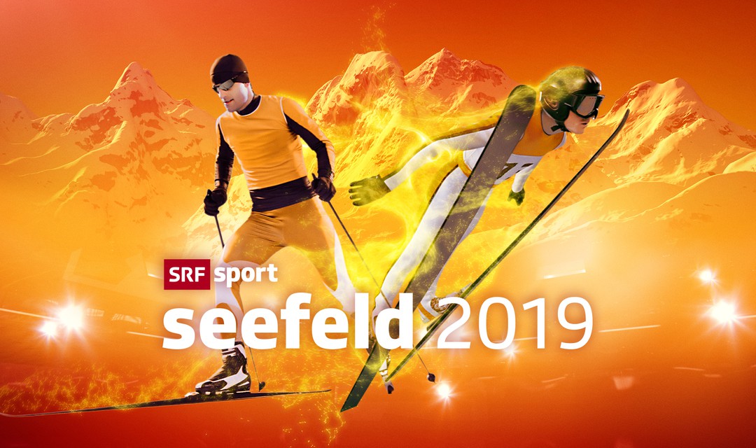 Bild von 40 TV-Stunden Nordische Ski-WM bei SRF