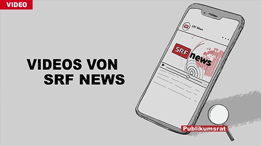 Bild von Im Fokus des Publikumsrats: Digitale Videos SRF News