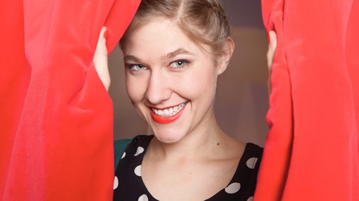 Bild von Radiomoderatorin: noch viel mehr als nur «schwätze»