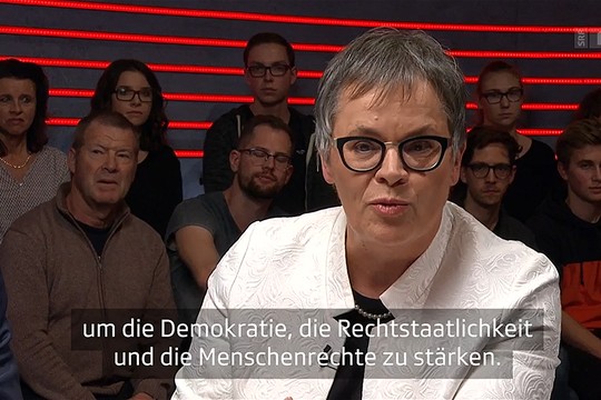 Bild von Mehrsprachige «Arena» war zulässig