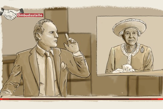 Bild von «Deville»-Witze über den Sarg der Queen beanstandet