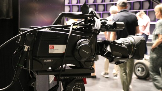 Bild von Werkstattbesuch bei SRF: «Radio Hall / News- und Sportcenter»