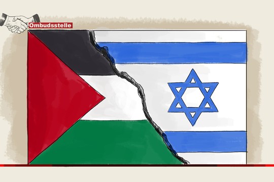 Bild von «Echo der Zeit»: Framing in Bericht über Gaza?