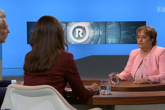 Bild von Auch Magdalena Martullo-Blocher war zufrieden