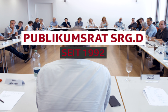 Bild von 25 Jahre Publikumsrat SRG.D