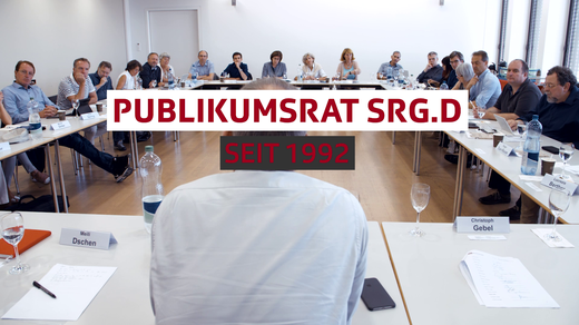 Bild von 25 Jahre Publikumsrat SRG.D