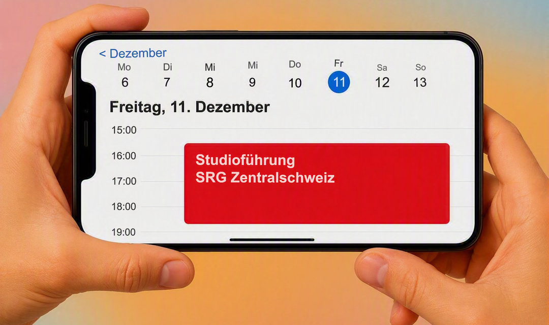 Bild von SRG Zentralschweiz digital: Kalenderabo synchronisieren und keine Termine verpassen
