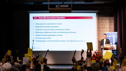 Bild von 101. Generalversammlung fordert Vollprogramm in neuer Konzession