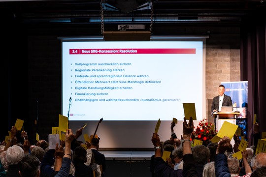 Bild von 101. Generalversammlung fordert Vollprogramm in neuer Konzession