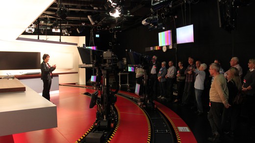 Bild von SRG Ostschweiz-Mitglieder in der Sendung Top Secret