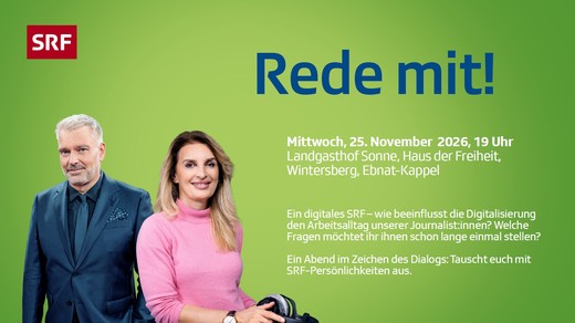 Bild von «Rede mit!» im Landgasthof Sonne in Ebnat-Kappel