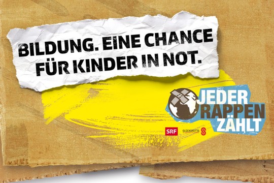 Bild von «Jeder Rappen zählt» 2017: Bildung. Eine Chance für Kinder in Not