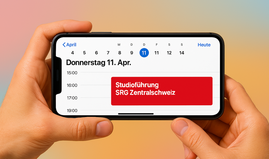 Bild von SRG Zentralschweiz digital: Kalenderabo synchronisieren und keine Termine verpassen