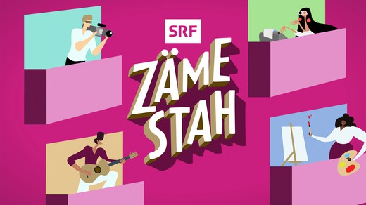 Bild von «Zäme stah» – Eine Bühne für Schweizer Kulturschaffende