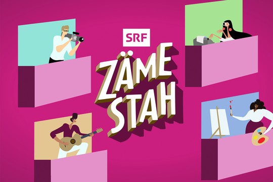 Bild von «Zäme stah» – Eine Bühne für Schweizer Kulturschaffende