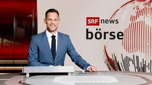 Bild von Stefan Frühauf ergänzt das Moderationsteam von «SRF Börse»