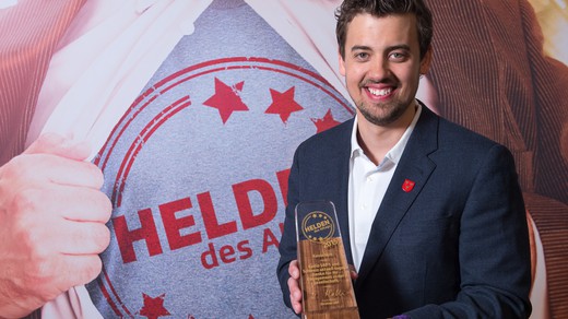 Bild von «Helden des Alltags»: Kevin Hirt gewinnt Auszeichnung für Freiwilligenarbeit