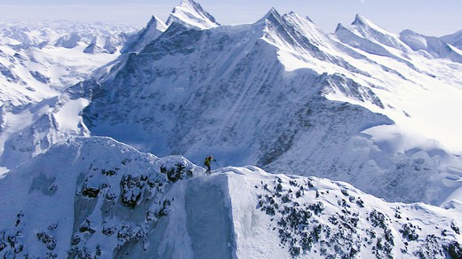 Bild von «DOK»: Ueli Steck – Auf schmalem Grat