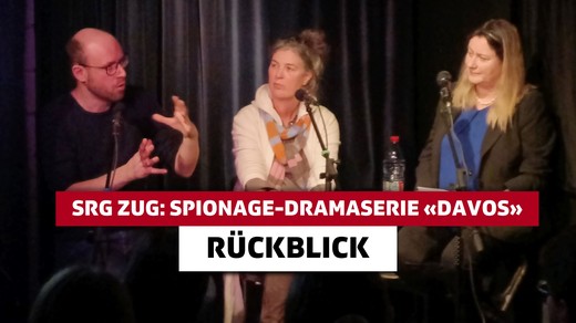 Bild von Spionage-Dramaserie «Davos»: ein Blick hinter die Kulissen mit der SRG Zug