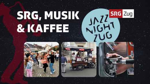 Bild von Mit der SRG Zug bei einem Kaffee an der Jazz Night Zug 2026 ins Gespräch kommen