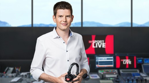 Bild von SRF Sport: Calvin Stettler ergänzt das Kommentatorenteam