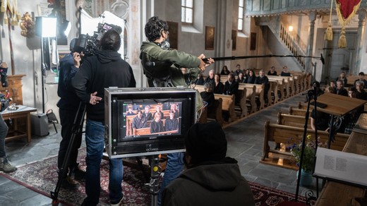 Bild von Behind the Scenes von «Metta da fein»