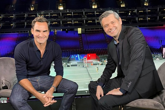 Bild von «Gredig direkt» mit Roger Federer