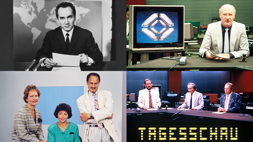 Bild von Die «Tagesschau» wird 70 Jahre