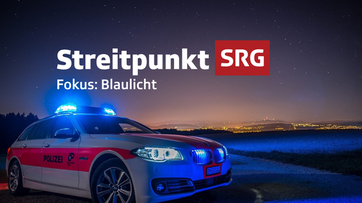 Bild von «Streitpunkt SRG»: Blaulicht