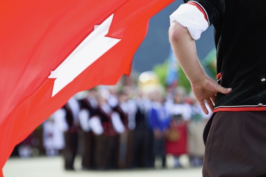 Bild von SRF am Eidgenössischen Jodlerfest in Brig