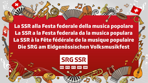 Bild von Die SRG als Medienpartnerin des Eidgenössischen Volksmusikfestes
